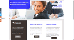 Desktop Screenshot of falconfinancialservices.net